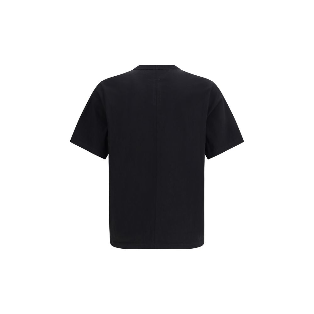 Rick Owens Schwarzes Baumwoll-T-Shirt