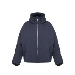 Bottega Veneta Blauwe Polyamide Jas