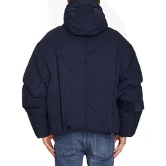 Bottega Veneta Blauwe Polyamide Jas