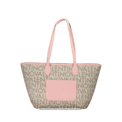 Mario Valentino Beige Polyurethane Women's Shoulder Bag