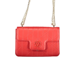 Mario Valentino Rote Handtasche aus Polyethylen