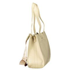 Mario Valentino Beige Polyurethane Women's Bag