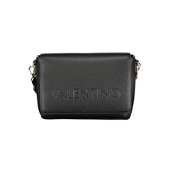 Mario Valentino Black Polyurethane Women's Bag