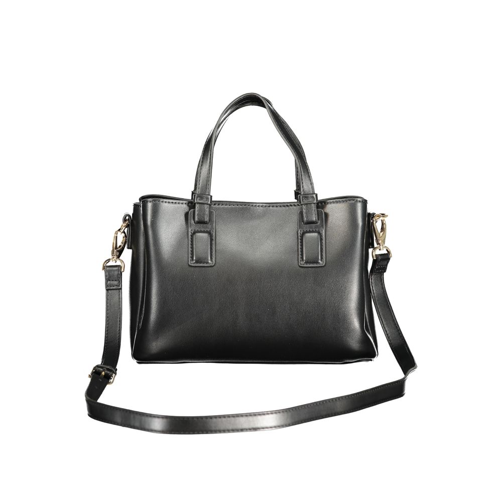 Mario Valentino Schwarze Handtasche aus Polyethylen