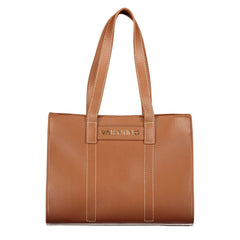 Mario Valentino Braune Handtasche aus Polyethylen