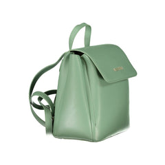 Mario Valentino Green Polyethylene Backpack