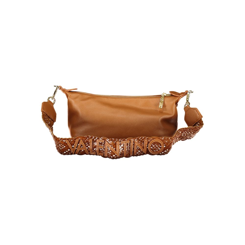Mario Valentino Braune Handtasche aus Polyethylen