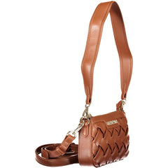 Valentino Bruine Polyethyleen Handtas