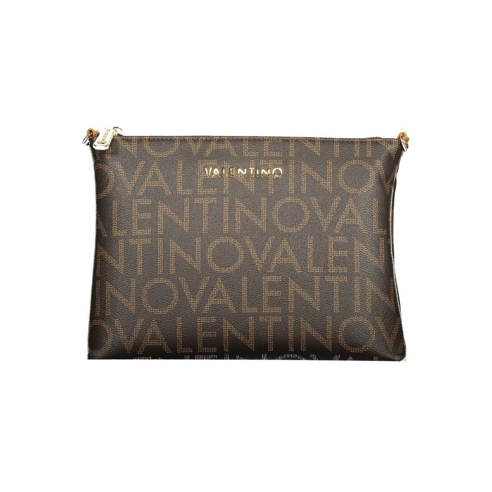 Mario Valentino Braune Handtasche aus Polyethylen