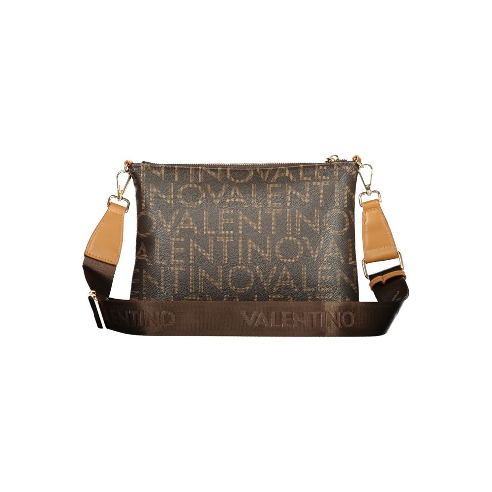 Mario Valentino Braune Handtasche aus Polyethylen
