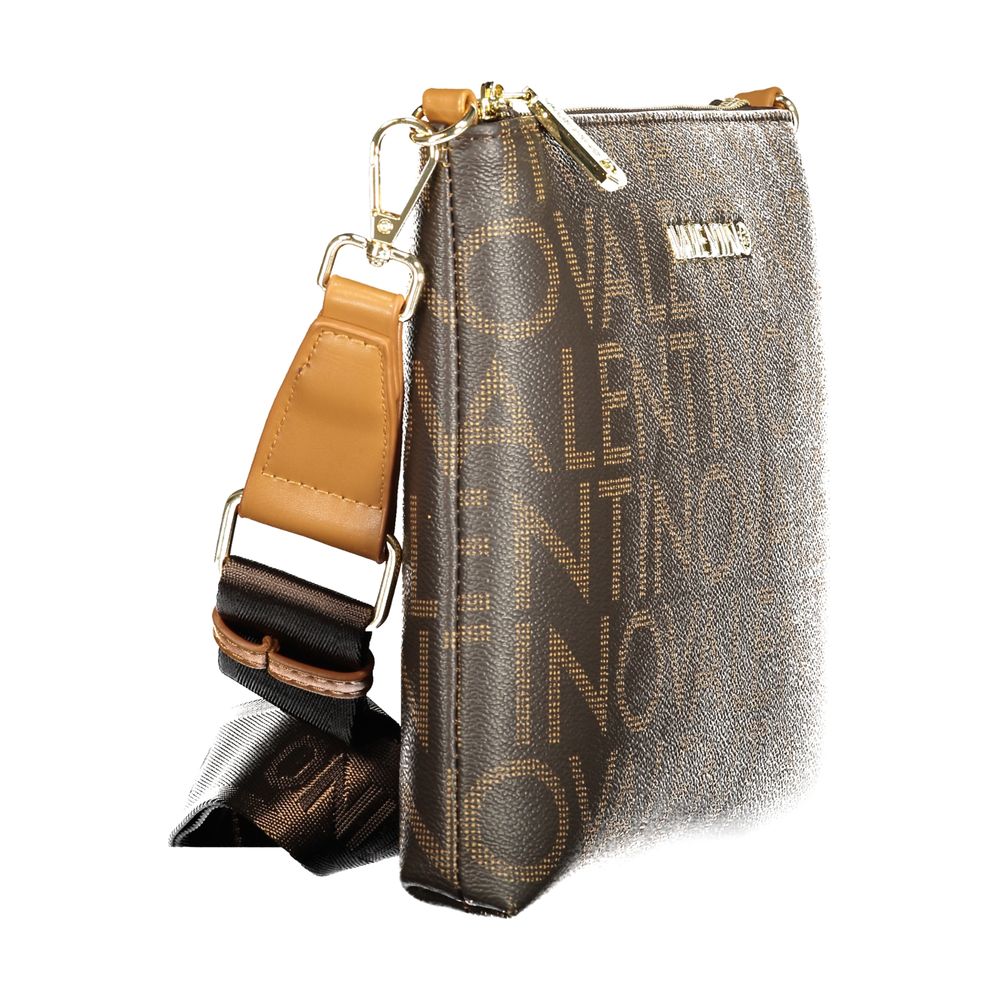 Mario Valentino Braune Handtasche aus Polyethylen
