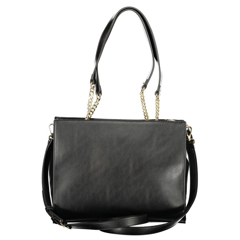 Mario Valentino Schwarze Handtasche aus Polyethylen