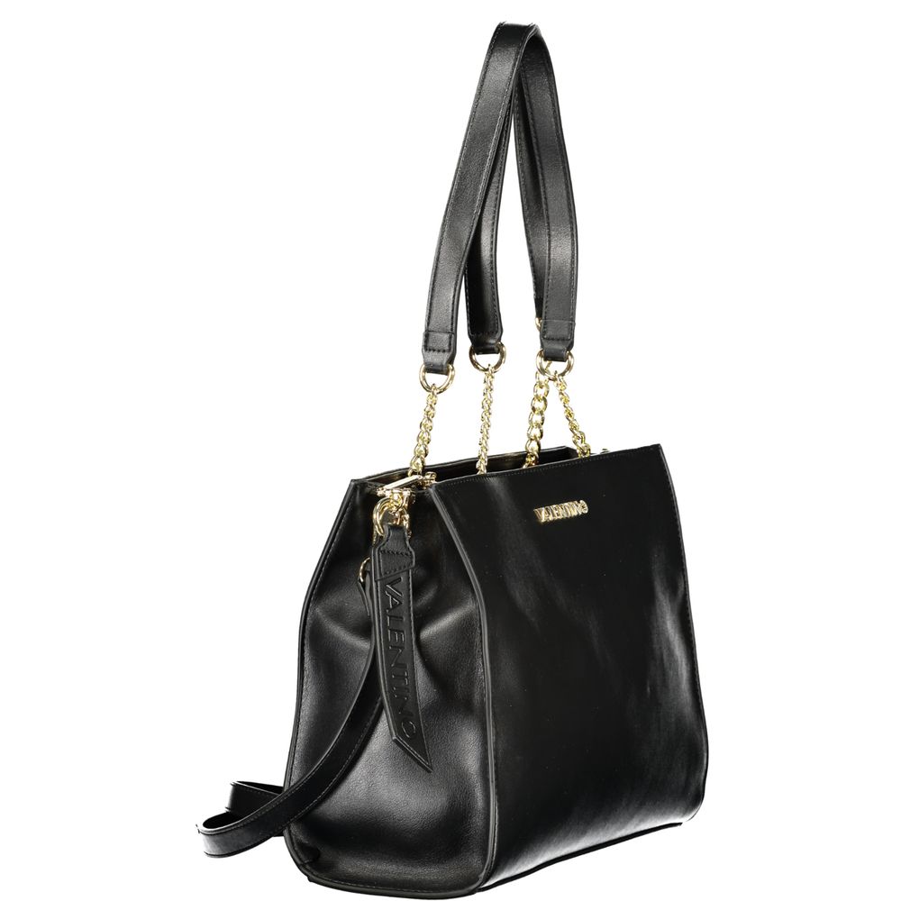 Mario Valentino Schwarze Handtasche aus Polyethylen