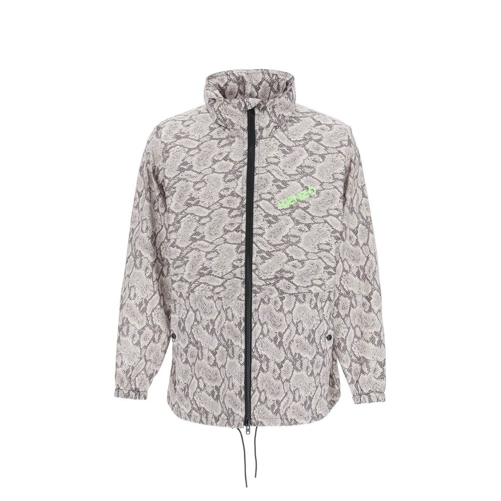 Kenzo Beige Polyester-Shell-Jacke