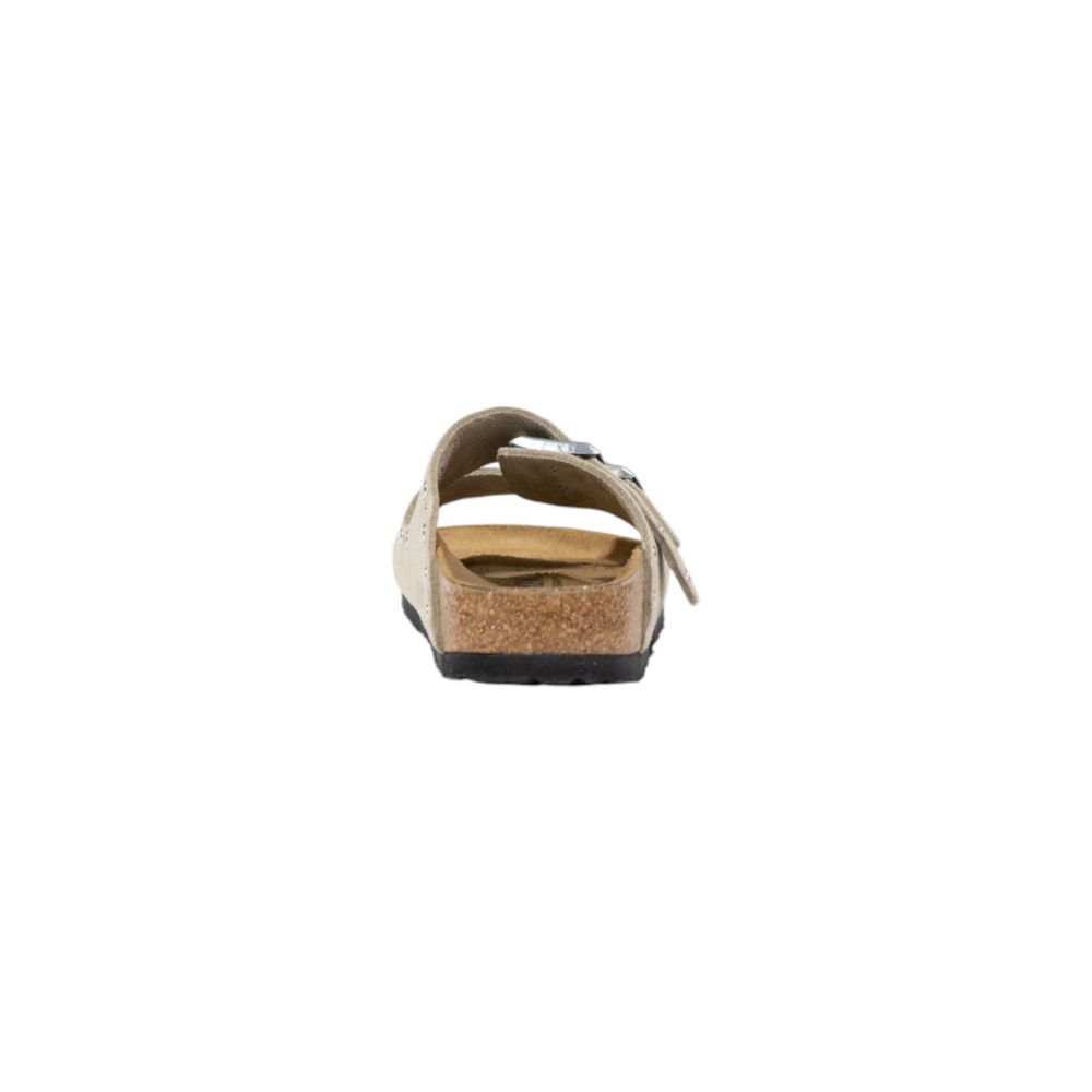 Birkenstock Gray Leather Sandals