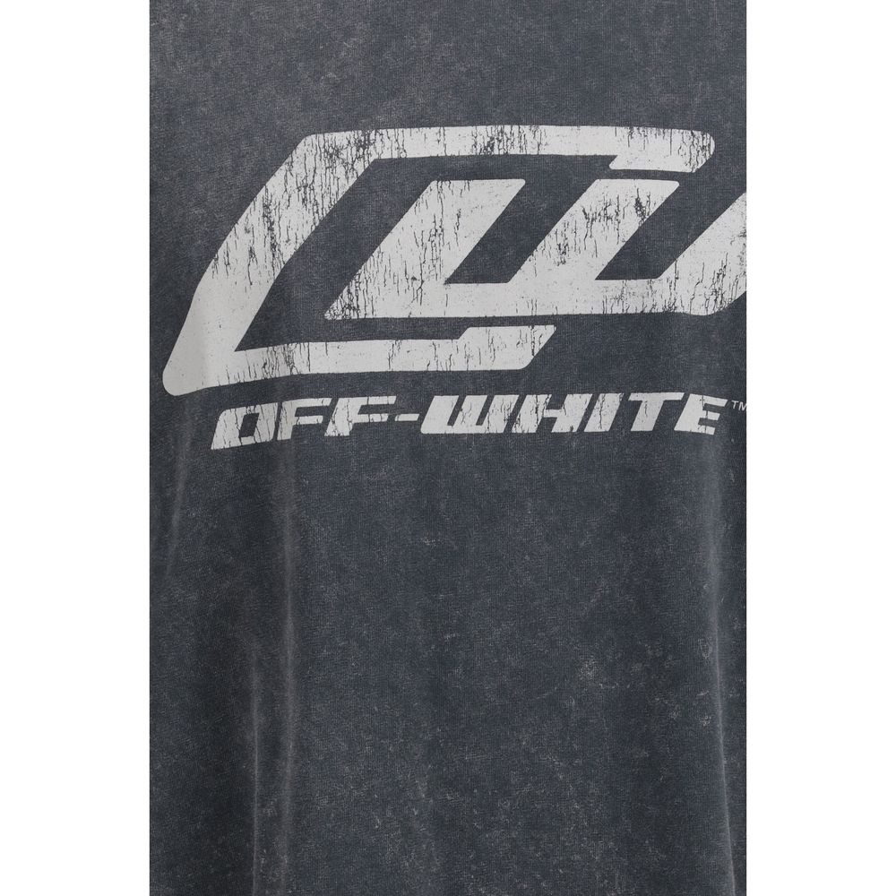 Off-White graue Baumwoll-Sportbekleidung