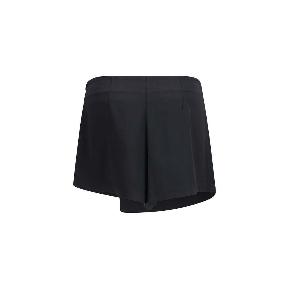 GCDS Schwarze Polyester-Shorts und Mini-Shorts