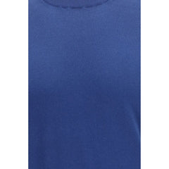 Brunello Cucinelli Blue Cotton T-Shirt