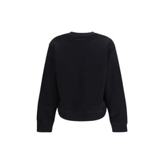 MM6 Schwarzes Baumwoll-Sweatshirt