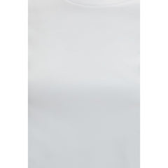 Max Mara Pure White Cotton T-Shirt