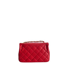 Baldinini Trend Rode Leren Crossbody Tas voor Dames