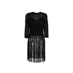 Zimmermann zwarte casual jurk van viscose