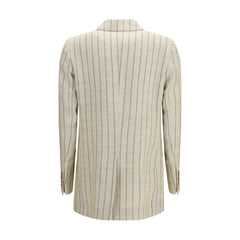 Blazé Milano Beige Linen Blazer