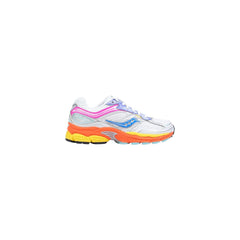 Saucony White Synthetic Athletic Sneakers