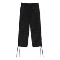 MSGM Black Polyester Cargo Pants