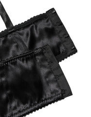 Dolce & Gabbana Black Semi-Pad Underwire Balconette Bra Underwear