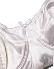 Dolce & Gabbana Witte Semi-Padded Beugel Balconette BH Ondergoed