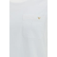 Valentino Wit Katoenen T-shirt