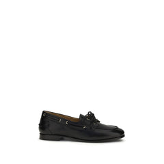 Bally Zwarte Loafers van Buffelleer om in te Stappen