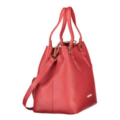 Valentino rode handtas van polyetheen