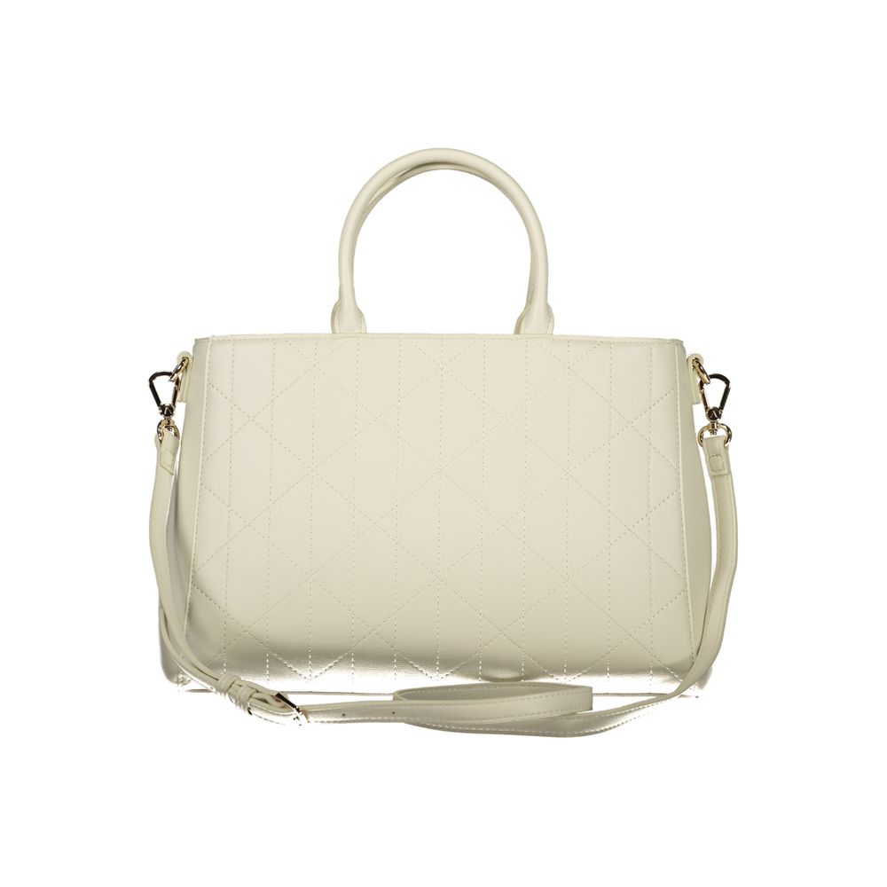Valentino Witte polyethyleen handtas