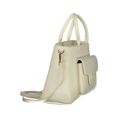 Valentino Witte polyethyleen handtas