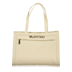 Valentino Beige Polyurethaan Dames Tas