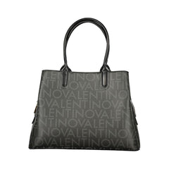 Mario Valentino Black Polyurethane Women's Bag