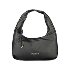 Mario Valentino Black Polyurethane Women's Bag
