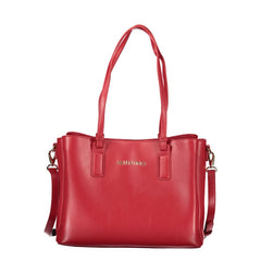 Mario Valentino Rosso Polyurethane Women's Bag