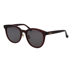 Max Mara Bordeaux Acetaat Zonnebril