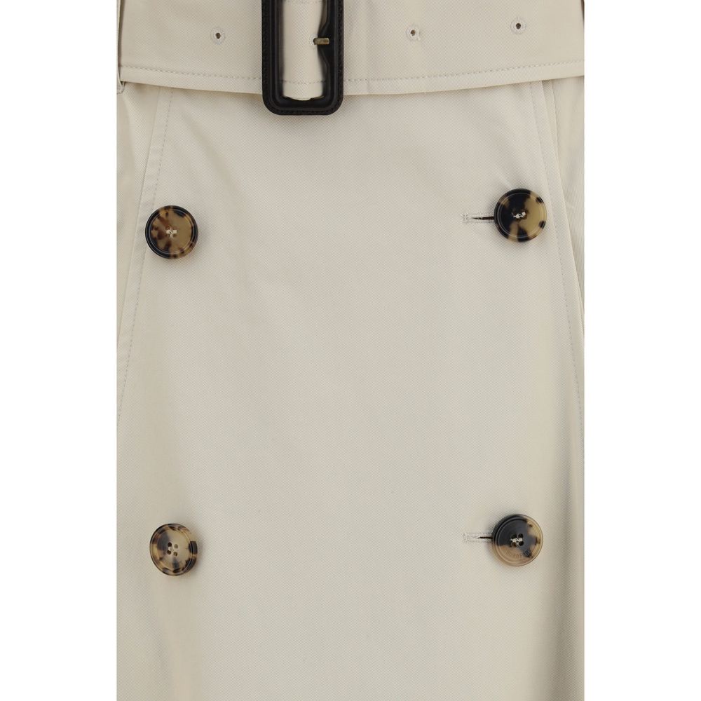 Burberry Beige Katoenen Midi Rok