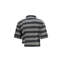 Isabel Marant Étoile Black Cotton Polo Shirt