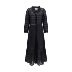 Marant Etoile Black Cotton Casual Dress