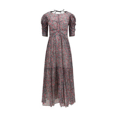 Isabel Marant Étoile Purple Cotton Casual Dress