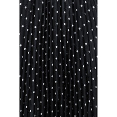 Self-Portrait Black Polyester Casual Dress