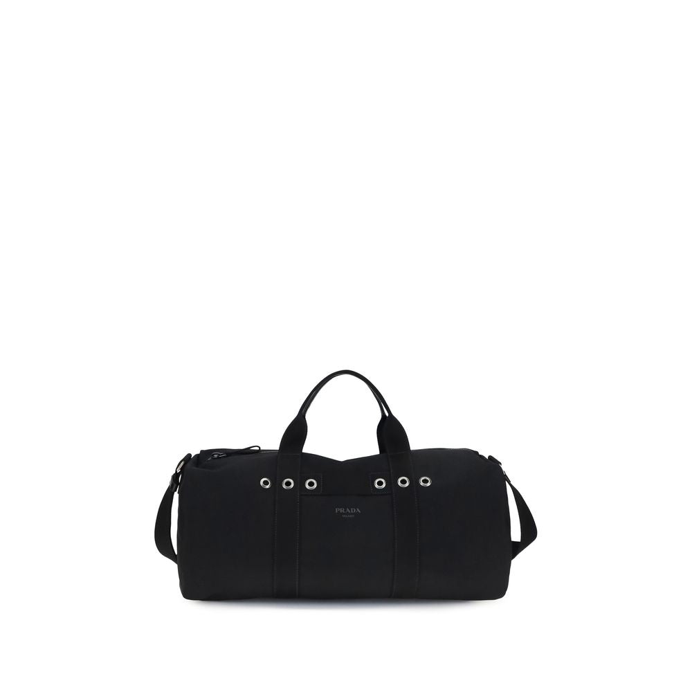 Prada Zwarte Katoenen Bagage en Reisartikelen