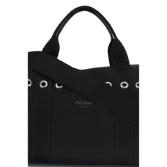 Prada Zwarte Katoenen Bagage en Reisartikelen