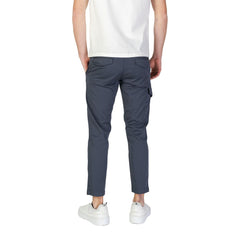 Refrigiwear blauwe katoenen cargobroek