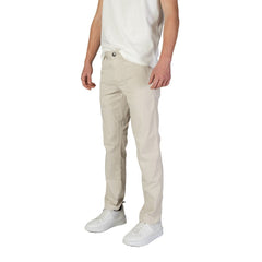Refrigiwear Beige Katoenen Casual Broek